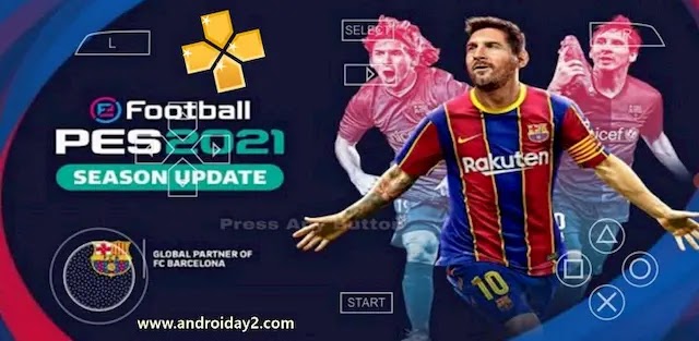 تحميل PES 2021 ppsspp من ميديا فاير بحجم صغير