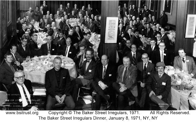 The 1971 BSI Dinner group photo