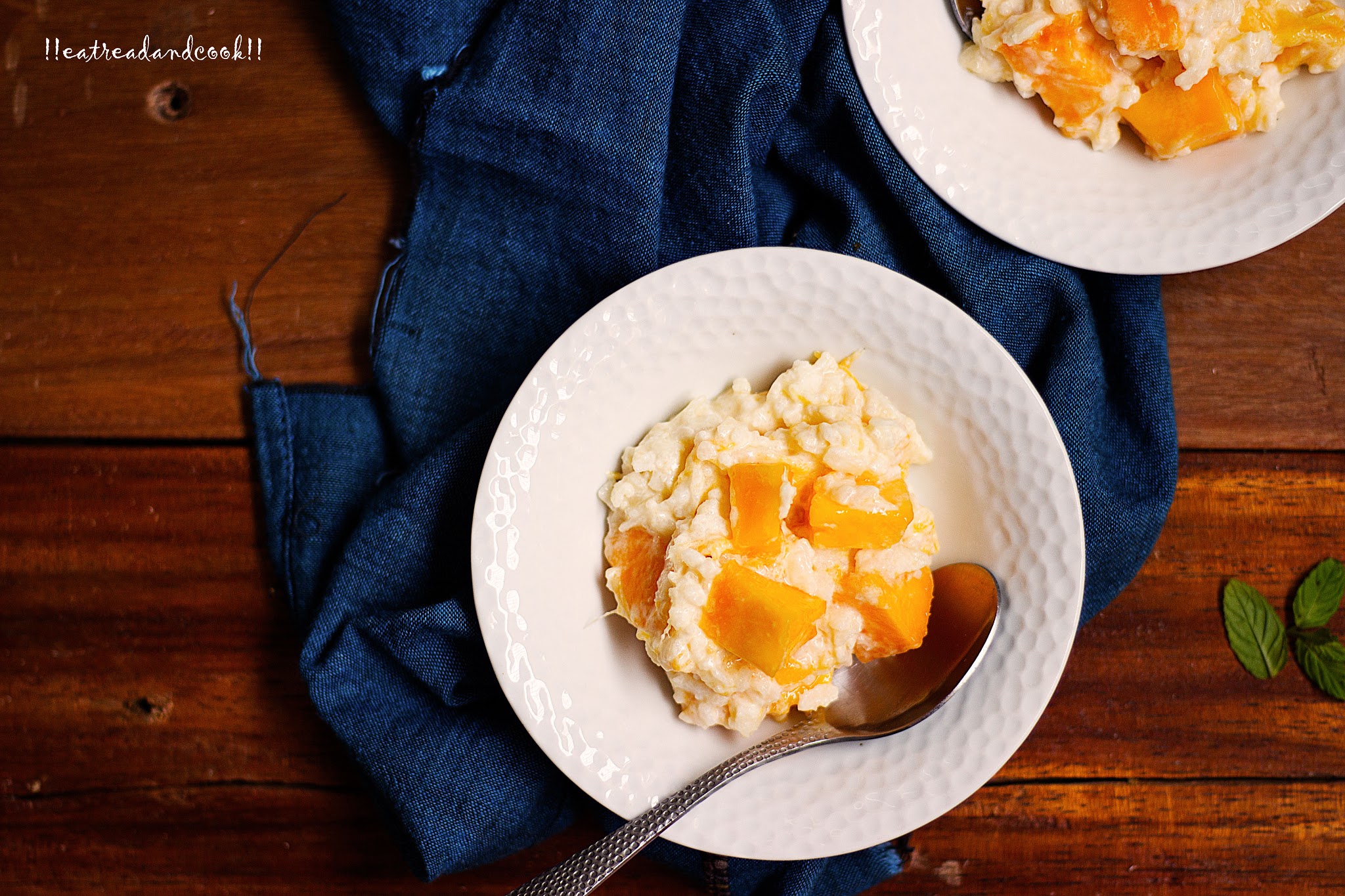 how to make Chire Doi Aam ~ Bengali Style Flattened Rice with Yogurt and Ripe Mangoes recipe and preparation