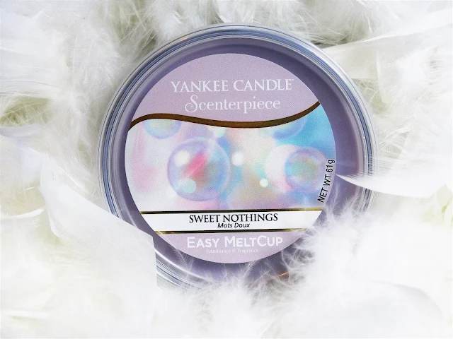 Avis Sweet Nothings (Mots doux) de Yankee Candle, blog bougie