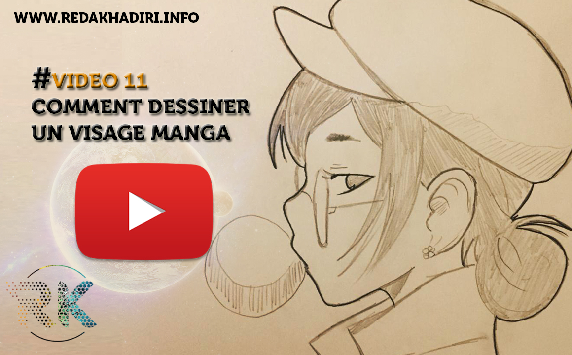 Video11 Comment Dessiner Le Visage Dune Fille Manga