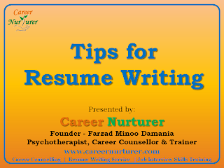 Professional Resume Writing Service - Career Counselling and Guidance