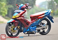 gambar modifikasi motor ceper