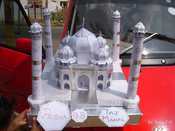 Taj Mahal Paper Model