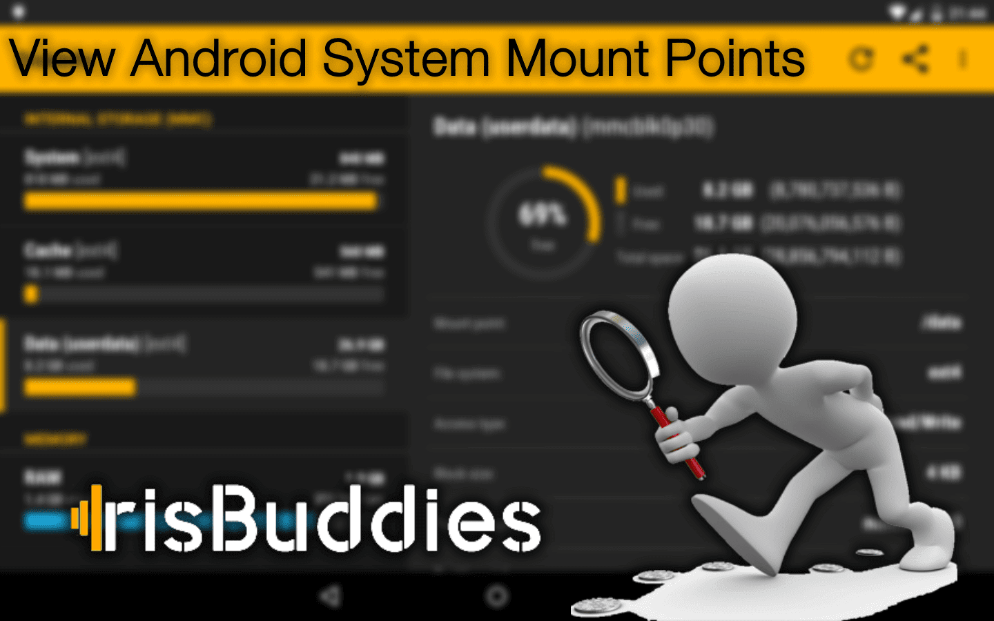 How To Mount Points In Android Phone Without PC 1