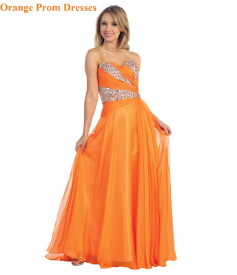 bright-orange-prom-dresses