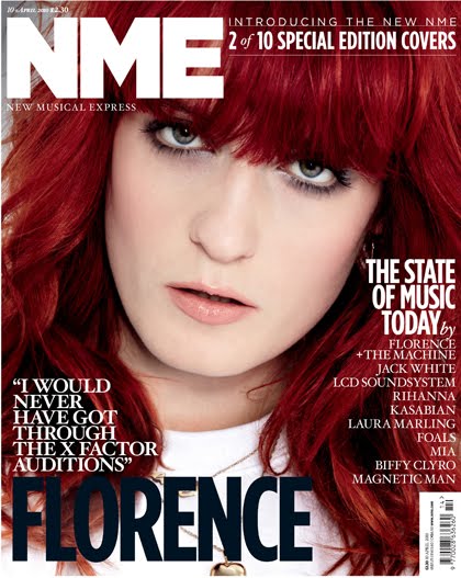 nme magazine cover. circulation NME Magazine