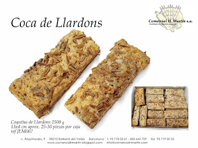 Coca de Llardons (chicharrones) - Comercial H Martin sa