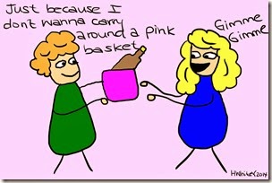 That White Girl - childhood thief - dont wanna carry a pink basket - here's a door prize