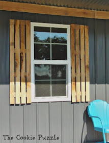 Simple Rustic Shutters