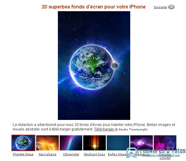 20 superbes fonds d'écran pour personnaliser votre iPhone