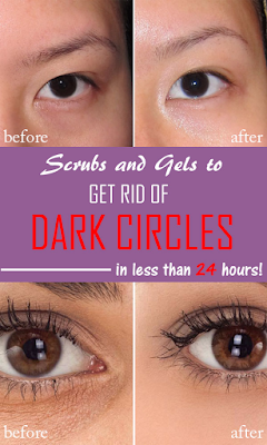 SCRUBS AND GELS FOR DARK CIRCLES