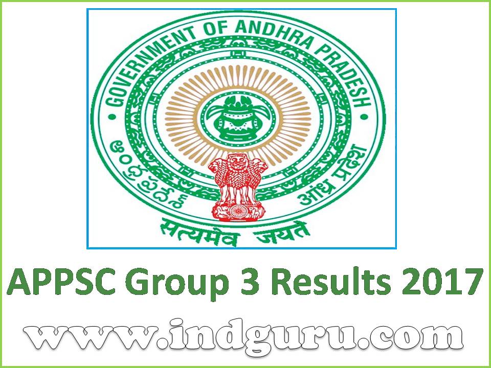 APPSC Group 3 Results