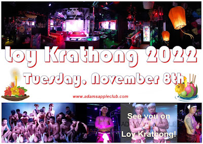 Loy Krathong 2022 Adams Apple Club Chiang Mai