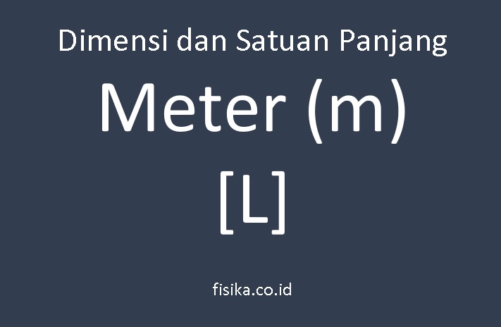 Panjang: Dimensi dan Satuan SI (Lengkap)