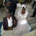 Hehehee: This Short Nigerian Man Weds His Much Taller Bride In Style (Photos)
