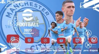 eFootball PES 2023 V17 Menu Special PSP Camera PS5 Best Graphics New Kits & Latest Transfer