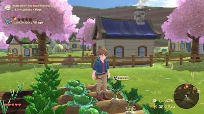 Harvest Moon The Winds Of Anthos Game Screenshot 1