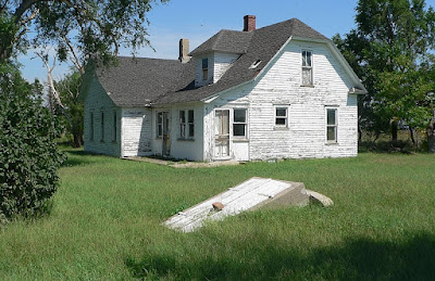 Pavelka house in rural Webster County, Nebraska