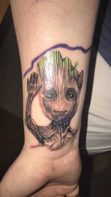 tatuagens do Groot