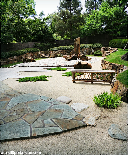 Suzuki Garden en el Fort Worth Japanese Garden de Texas