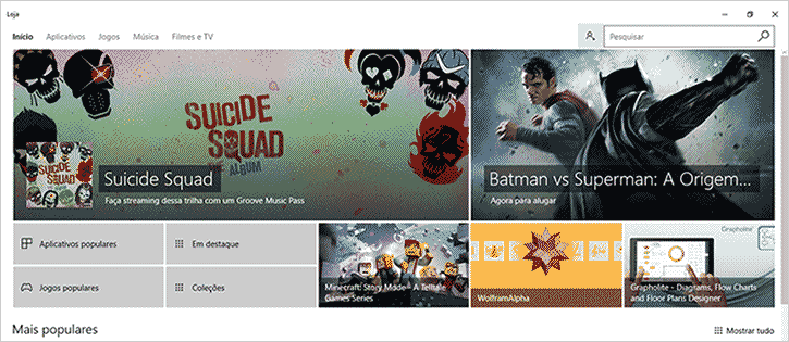 baixar aplicativos na windows store sem conta microsoft