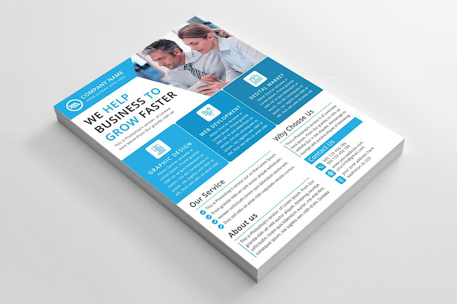 Corporate Flyer Template - Professional Flyer - Business Flyer