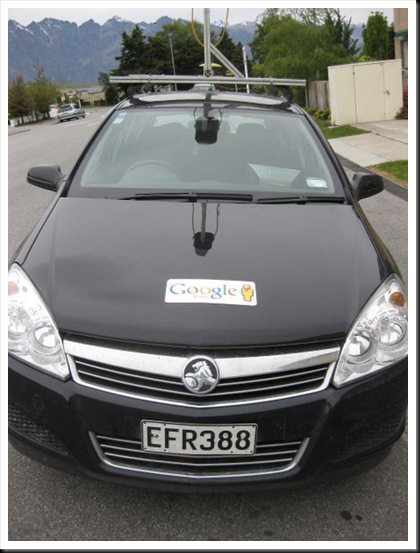 google street view car