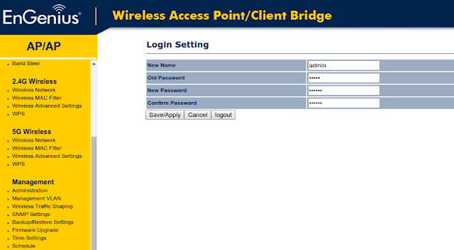  daripada termangu mending nulis dan share artikel aja deh  Basic Setting AP EnGenius EAP600