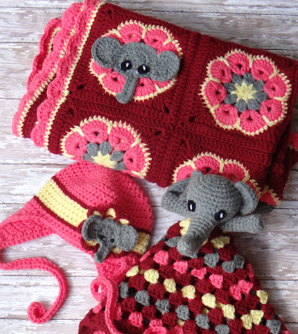 Elephant Square - Free Pattern