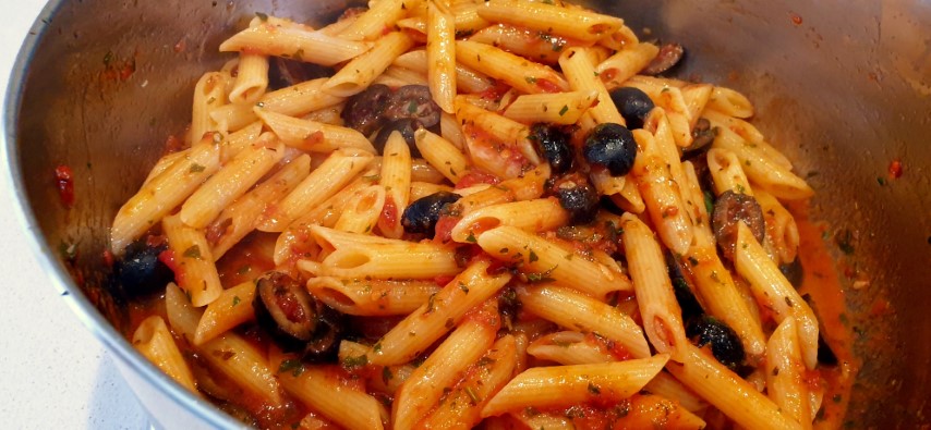 Penne alla puttanesca