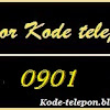 0901 ☏ Kode Telepon Area Mana...
