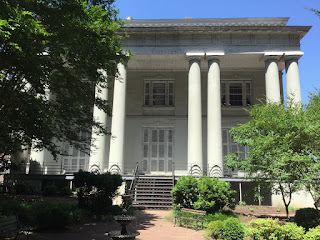 Confederate White House Back View in Richmond Virginia