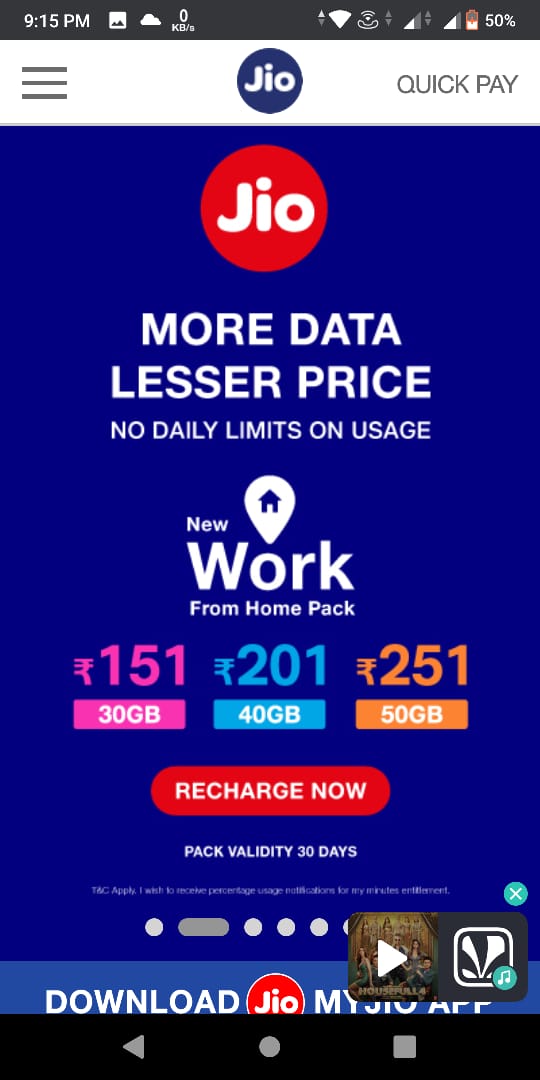 UPDATED JIO PLANS