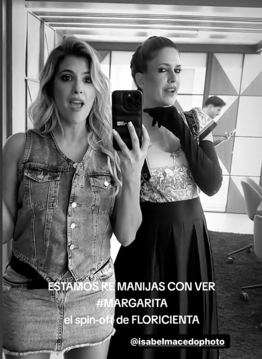 Isabel Macedo y Mery del Cerro resucitan a "Delfina" de Floricienta en un TikTok