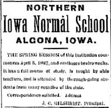 Northern Iowa Normal School-kossuthhistorybuff.blogspot.com