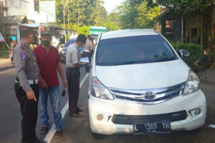 Pemudik Blitar Yang Lolos Penyekatan Bersiaplah DiJemput Paksa Di Rumah