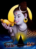 hindu, god, lord, shiva, handmade, painting, vishpaan