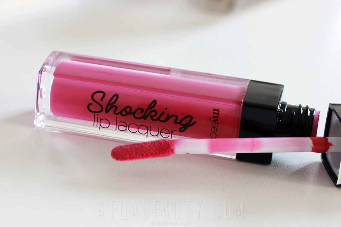 ATQA :: fuksja na ustach MY SECRET Shocking Lip Lacquer 302 Fuchsia