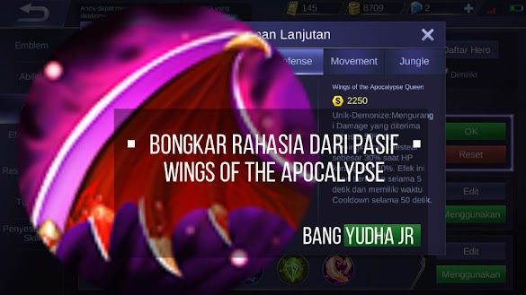 Bongkar Diam-Diam Dari Pasif  Wings Of The Apocalypse Queen Ii