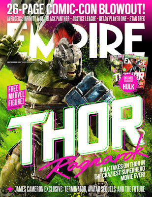 Portada de Empire de 'Thor: Ragnarok'