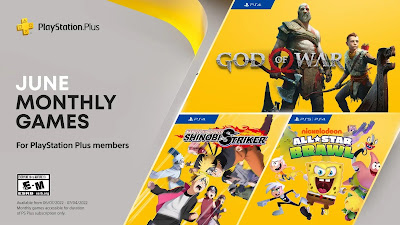 June 2022 PlayStation Plus Free Games