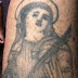 Saint Lucy Graces David's Arm