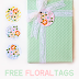 Vintage Freebie with Keren: Pretty Floral Tags