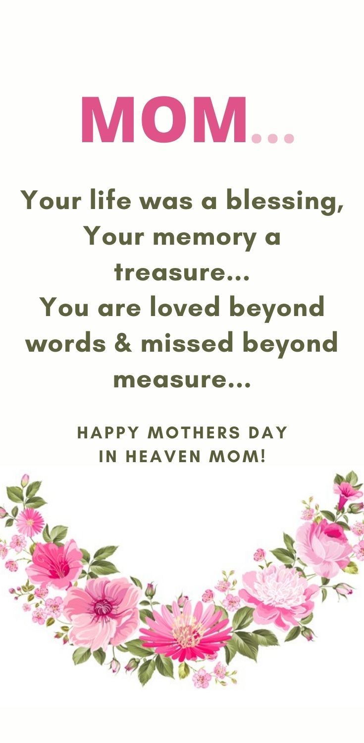 Happy Mothers Day In Heaven Mom Images Quotes 21 I Miss You Mom Poems Messages Cards Pics For Grandma