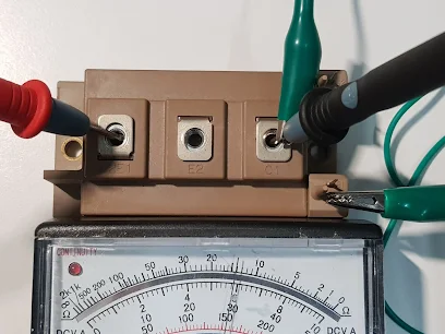 test  IGBT  Module  with  multimeter