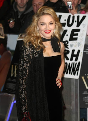 Madonna at the premiere of her new film W.E.