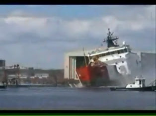 How Ships Are Launched A Very Cool Video