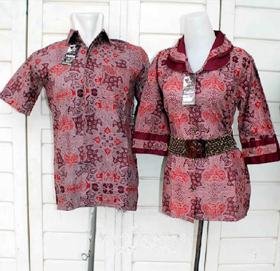  Model Baju Batik Couple Untuk Pesta Atau Kondangan