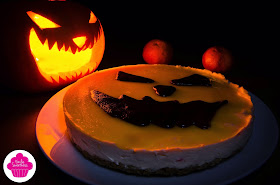 Cheesecake à la clémentine pour Halloween